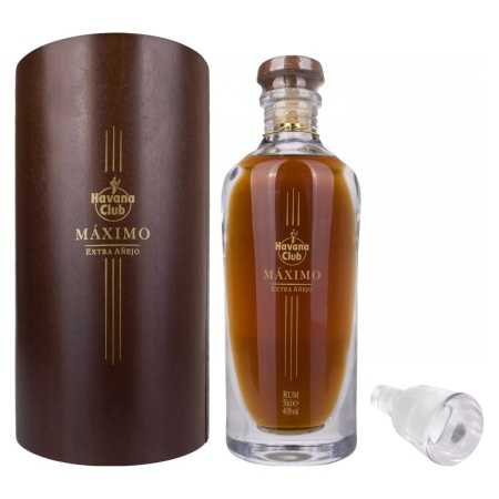 Havana Club Máximo Extra Añejo Rum 40% Vol. 0,5l in Holzkiste | Kuubalaista rommia | 🌾 Whisky Ambassador | Online Shop