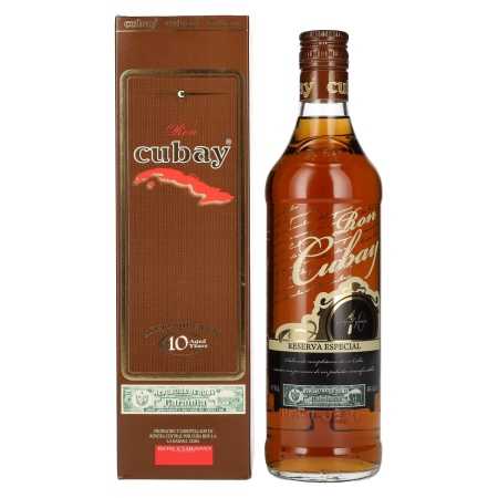 Ron Cubay 10 Years Old RESERVA ESPECIAL 40% Vol. 0,7l in Geschenkbox | Kubanischer Rum | 🌾 Whisky Ambassador | Online Shop