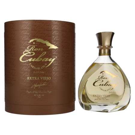 Ron Cubay Carta Blanca Extra Viejo D.O.P. Cuba 40% Vol. 0,7l in Geschenkbox