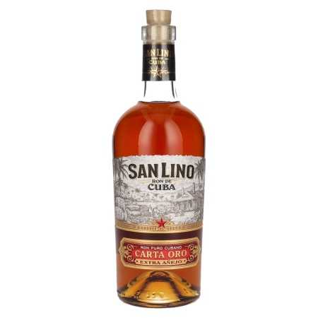 San Lino Ron de Cuba CARTA ORO Extra Añejo 40% Vol. 0,7l | Kubos romas | 🌾 Whisky Ambassador | Online Shop