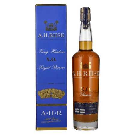 A.H. Riise X.O. Royal Reserve Kong Haakon Rum Limited Edition 42% Vol. 0,7l in Geschenkbox | Karibski rum | 🌾 Whisky Ambassador | Online Shop