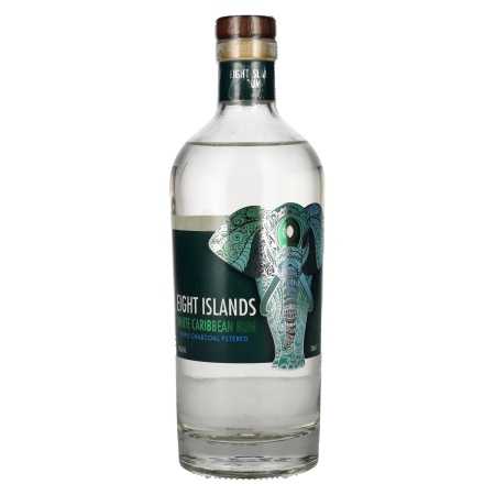 🌾Eight Islands White Caribbean Rum 40% Vol. 0,7l 