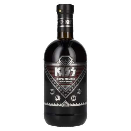 🌾Kiss Black Diamond Premium Dark Rum 40% Vol. 0,5l | Whisky Ambassador