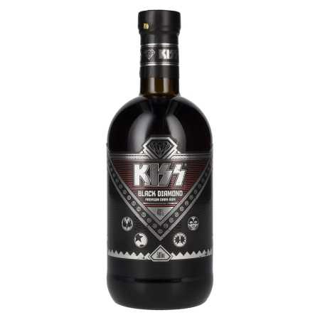 Kiss Black Diamond Premium Dark Rum 40% Vol. 0,5l | Karibski rum | 🌾 Whisky Ambassador | Online Shop