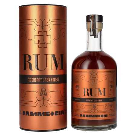 🌾Rammstein Rum PX Sherry Cask Finish 46% Vol. 0,7l in Geschenkbox | Whisky Ambassador
