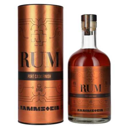 Rammstein Rum Port Cask Finish Limited Edition 46% Vol. 0,7l in Geschenkbox | Karibų romas | 🌾 Whisky Ambassador | Online Shop