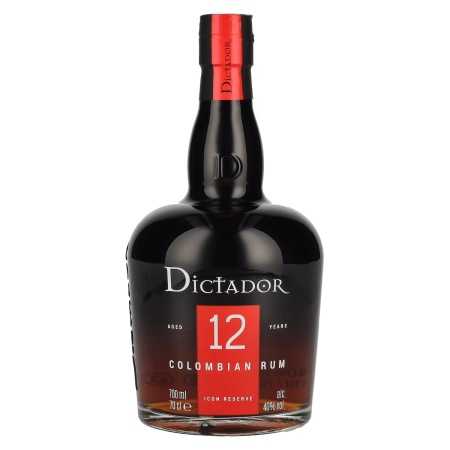 Dictador 12 Years Old ICON RESERVE Colombian Rum 40% Vol. 0,7l | Kolumbianischer Rum | 🌾 Whisky Ambassador | Online Shop