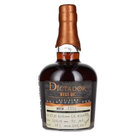 Dictador BEST OF 1973 ALTISIMO Colombian Rum Limited Release 47% Vol. 0,7l | Kolumbijský rum | 🌾 Whisky Ambassador | Online Shop