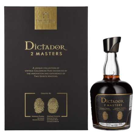 Dictador 2 MASTERS 1978 39 Years Old Château d’Arche Finish 2nd Release 44,1% Vol. 0,7l in Geschenkbox | Kolumbijský rum | 🌾 Whisky Ambassador | Online Shop