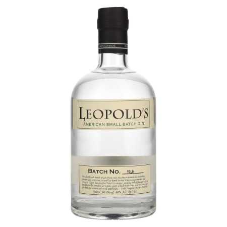 Leopold's Small Batch Gin 40% Vol. 0,7l | Buy gin | 🌾 Whisky Ambassador | Online Shop