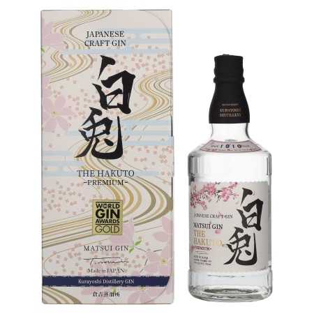 Matsui Gin THE HAKUTO Premium 47% Vol. 0,7l in Geschenkbox | Αγοράστε τζιν | 🌾 Whisky Ambassador | Online Shop