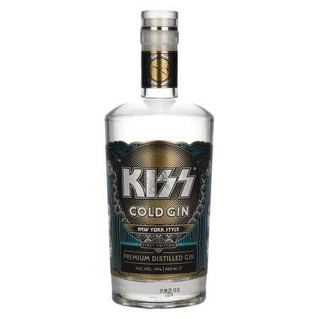 Kiss COLD GIN Premium Distilled 40% Vol. 0,5l | Nopirkt džinu | 🌾 Whisky Ambassador | Online Shop