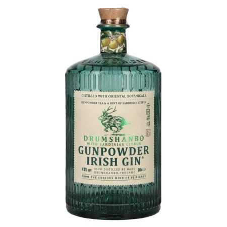 Drumshanbo Gunpowder Irish Gin with Sardinian Citrus 43% Vol. 0,7l | Köp gin | 🌾 Whisky Ambassador | Online Shop