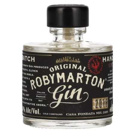 🌾Roby Marton Gin Original Italian Premium Dry 47% Vol. 0,05l | Whisky Ambassador