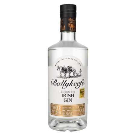 Ballykeefe VAPOUR INFUSED London Dry Irish Gin 40% Vol. 0,7l | Sausas džinas | 🌾 Whisky Ambassador | Online Shop