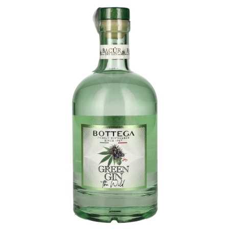 Bottega BACÛR The Wild Green Distilled Dry Gin 40% Vol. 0,7l | Gin kaufen | 🌾 Whisky Ambassador | Online Shop