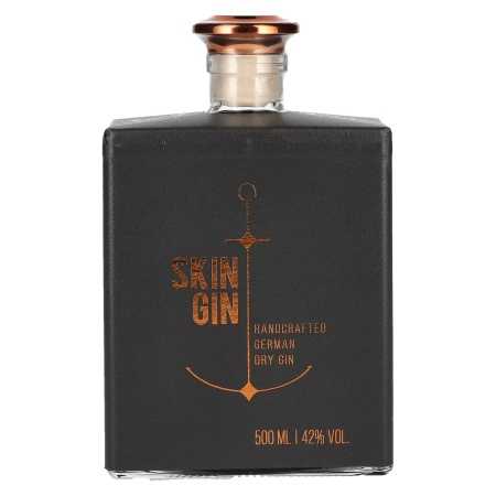 Skin Gin Handcrafted German Dry Gin Edition Anthrazit 42% Vol. 0,5l | Nemški gin | 🌾 Whisky Ambassador | Online Shop