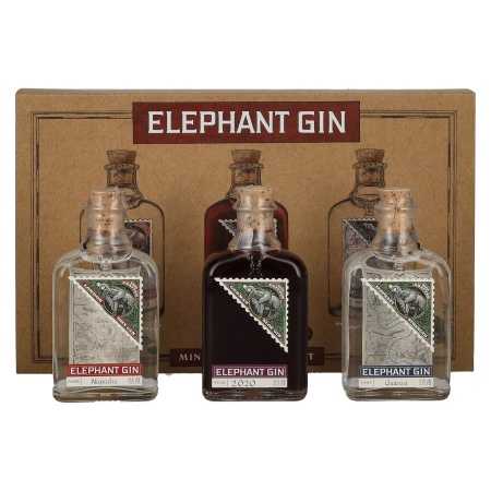 🌾Elephant Gin Miniature Sample Set 45,7% Vol. 3x0,05l | Whisky Ambassador