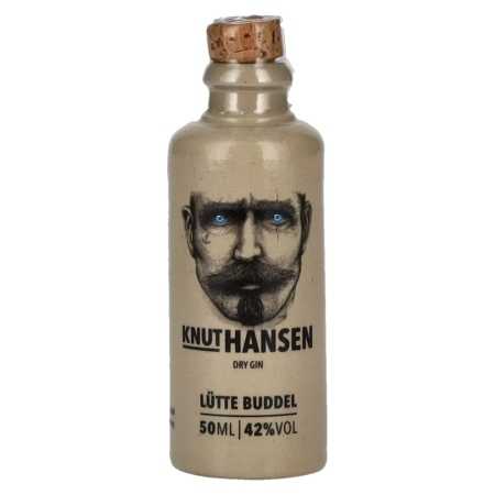 🌾Knut Hansen Dry Gin Lütte Buddel 42% Vol. 0,05l | Whisky Ambassador