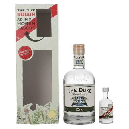 🌾The Duke Munich Dry Gin Set 44,8% Vol. 0,7l - Rough Gin Miniatur 0,05l | Whisky Ambassador