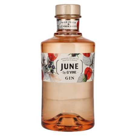 JUNE by G'Vine Gin Wild Peach & Summer Fruit 37,5% Vol. 0,7l | Lichior de gin sau gin aromat | 🌾 Whisky Ambassador | Online Shop