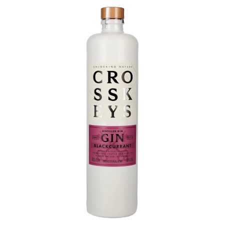 Cross Keys Gin Black Currant Premium Craft Gin 38% Vol. 0,7l | Gin-likööri tai maustettu gini | 🌾 Whisky Ambassador | Online Shop