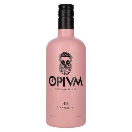 OPIVM Strawberry Gin 37,5% Vol. 0,7l | Gin likeur of gearomatiseerde gin | 🌾 Whisky Ambassador | Online Shop