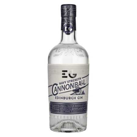 Edinburgh Gin CANNONBALL Navy Strength Gin 57,2% Vol. 0,7l | Anglický gin | 🌾 Whisky Ambassador | Online Shop