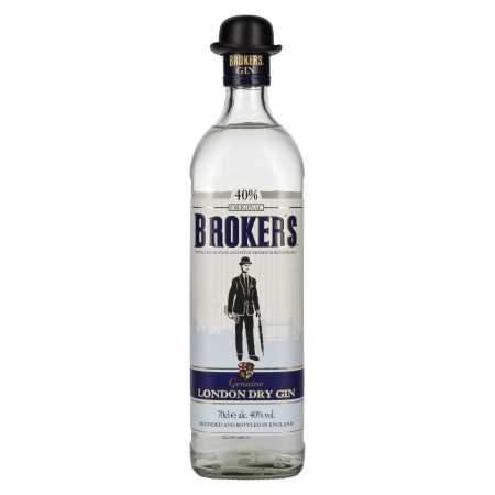 Broker's Premium London Dry Gin 40% Vol. 0,7l | Gin englezesc | 🌾 Whisky Ambassador | Online Shop