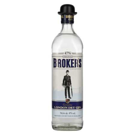 Broker's Premium London Dry Gin 47% Vol. 0,7l | Inglise džinn | 🌾 Whisky Ambassador | Online Shop