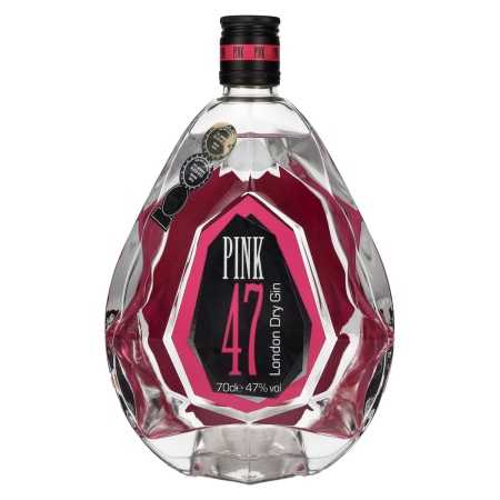 Pink 47 London Dry Gin 47% Vol. 0,7l | Englischer Gin | 🌾 Whisky Ambassador | Online Shop