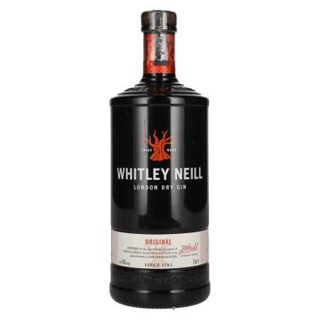 Whitley Neill ORIGINAL Dry Gin 43% Vol. 1l | Englantilainen gini | 🌾 Whisky Ambassador | Online Shop