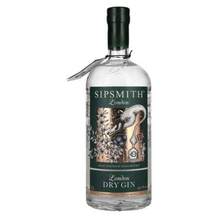 Sipsmith London Dry Gin 44,1% Vol. 1l | Gin englezesc | 🌾 Whisky Ambassador | Online Shop