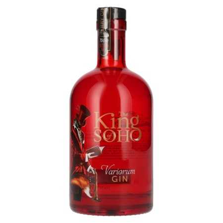 The King of Soho Variorum Gin Pink Strawberry Edition 37,5% Vol. 0,7l | Angol gin | 🌾 Whisky Ambassador | Online Shop