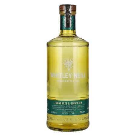 Whitley Neill LEMONGRASS AND GINGER GIN 43% Vol. 0,7l | Anglický gin | 🌾 Whisky Ambassador | Online Shop