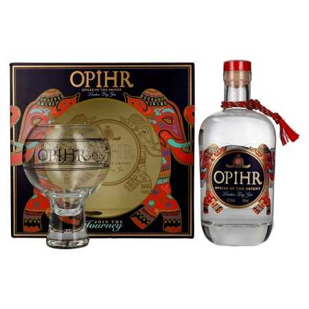 Opihr ORIENTAL SPICED London Dry Gin 42,5% Vol. 0,7l - Globe-Glas | English gin | 🌾 Whisky Ambassador | Online Shop