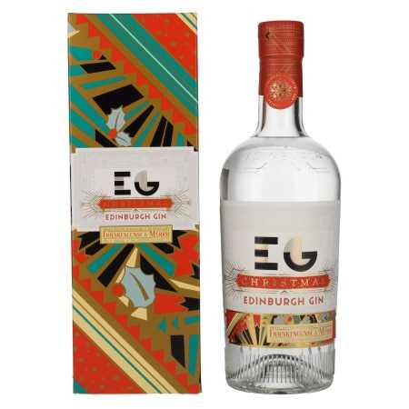 Edinburgh Gin CHRISTMAS 43% Vol. 0,7l in Geschenkbox | Gin anglais | 🌾 Whisky Ambassador | Online Shop