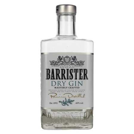 Barrister Dry Gin 40% Vol. 0,7l | Englischer Gin | 🌾 Whisky Ambassador | Online Shop