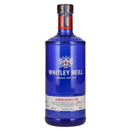 Whitley Neill CONNOISSEUR'S CUT London Dry Gin 47% Vol. 0,7l | Gin englezesc | 🌾 Whisky Ambassador | Online Shop