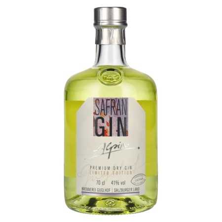 🌾Guglhof Safran Gin Alpine Premium Dry Gin Limited Edition 41% Vol. 0,7l | Whisky Ambassador