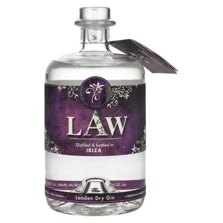 Law IBIZA London Dry Gin 44% Vol. 0,7l | Ispaniškas džinas | 🌾 Whisky Ambassador | Online Shop