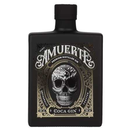 Amuerte COCA GIN - Black Edition 43% Vol. 0,7l | Belgischer Gin | 🌾 Whisky Ambassador | Online Shop