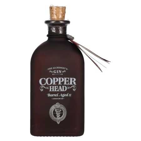 Copperhead London Dry Gin BARREL AGED II 46% Vol. 0,5l | Gin belga | 🌾 Whisky Ambassador | Online Shop