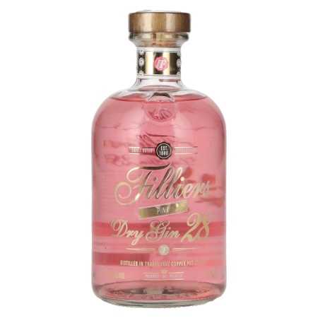 Filliers Dry Gin 28 PINK 37,5% Vol. 0,5l | Belgisk gin | 🌾 Whisky Ambassador | Online Shop