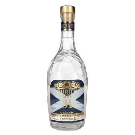 🌾Purity 34 CRAFT NORDIC NAVY STRENGTH Organic Gin 57,1% Vol. 0,7l | Whisky Ambassador