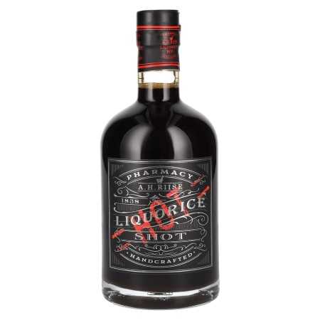 🌾A.H. Riise Pharmacy Liquorice SHOT HOT 18% Vol. 0,7l | Whisky Ambassador