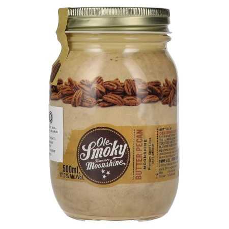 Ole Smoky Moonshine BUTTER PECAN 17,5% Vol. 0,5l | Kúpiť likér | 🌾 Whisky Ambassador | Online Shop