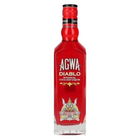 Agwa DIABLO Botanical Coca Leaf Liquor 20% Vol. 0,5l | Holländischer Likör | 🌾 Whisky Ambassador | Online Shop