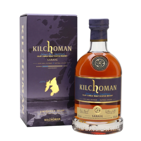 Kilchoman SANAIG Islay Single Malt Scotch Whisky 46% Vol. 0,7l in Geschenkbox | Islay Whisky | 🌾 Whisky Ambassador | Online Shop