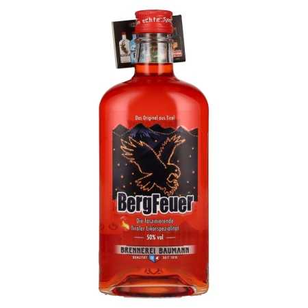 🌾Baumann BergFeuer Likör 50% Vol. 0,5l | Whisky Ambassador